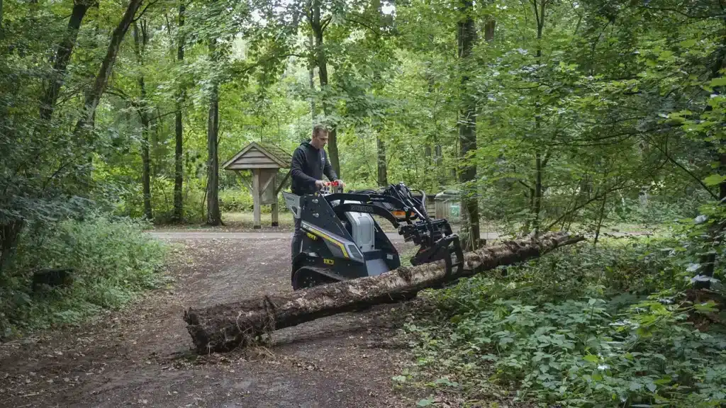 Z50T Tracks Rupsen Bomengrijper